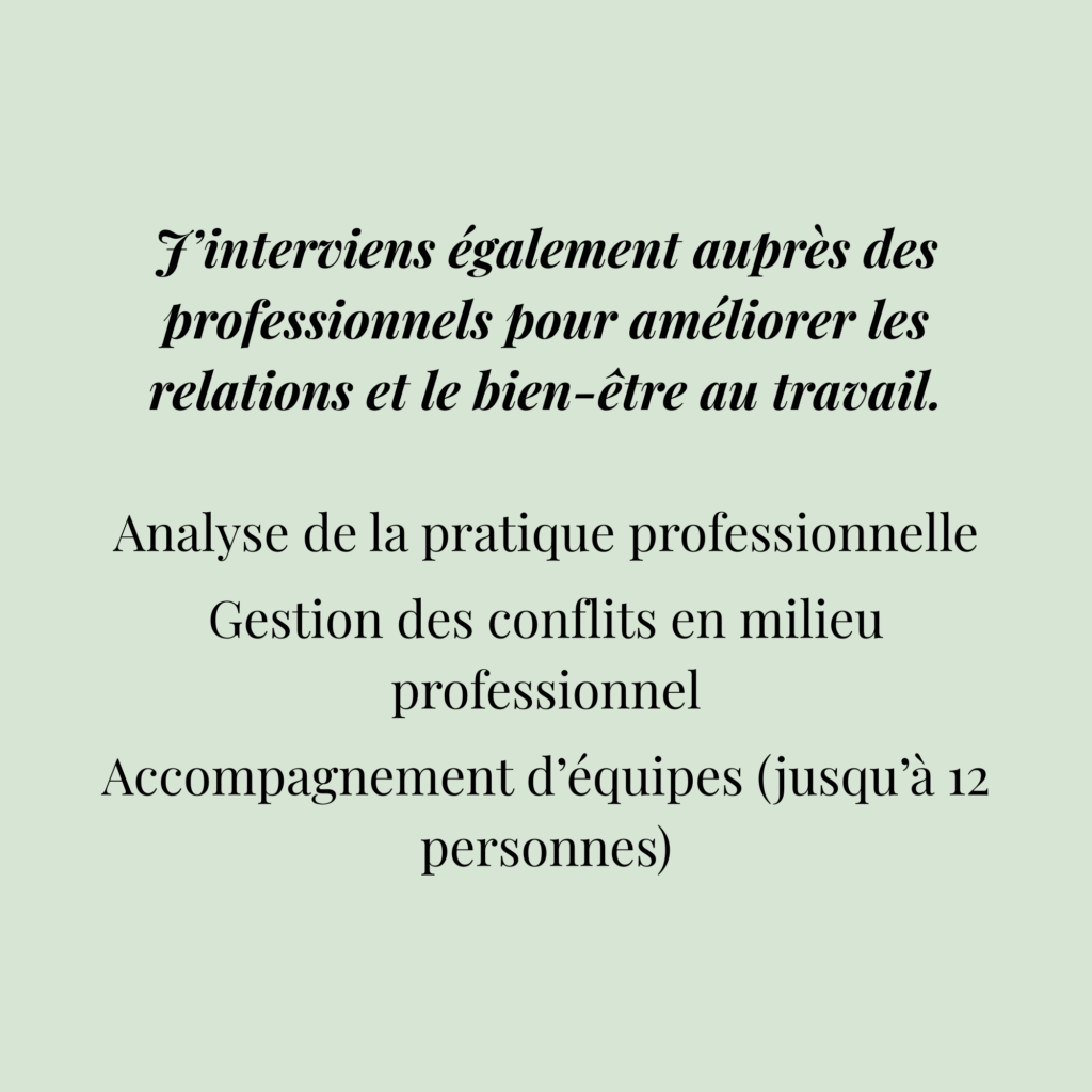 Gestion des conflits en milieu professionnel